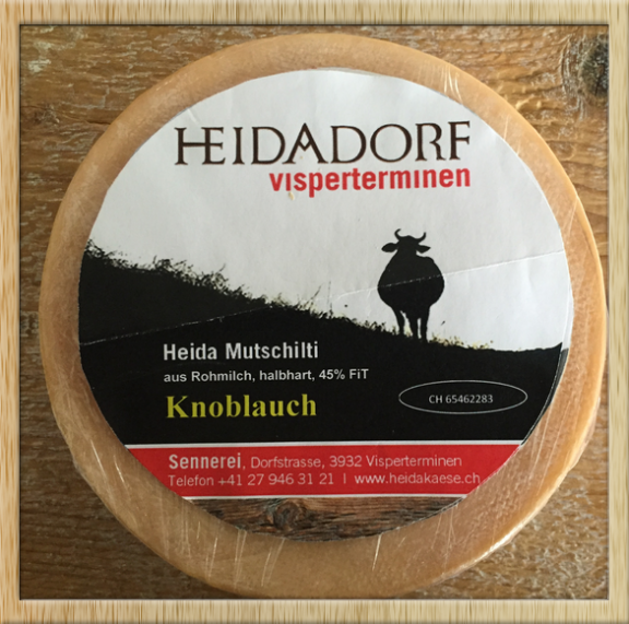 Heida-Mutschli mit Knoblauch